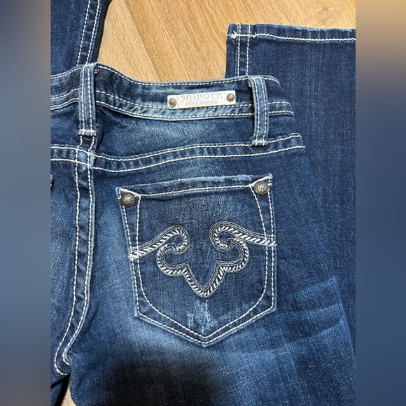 Size 0 Long Express Rerock Jeans - Women’s Express jeans - Picture 2 of 9